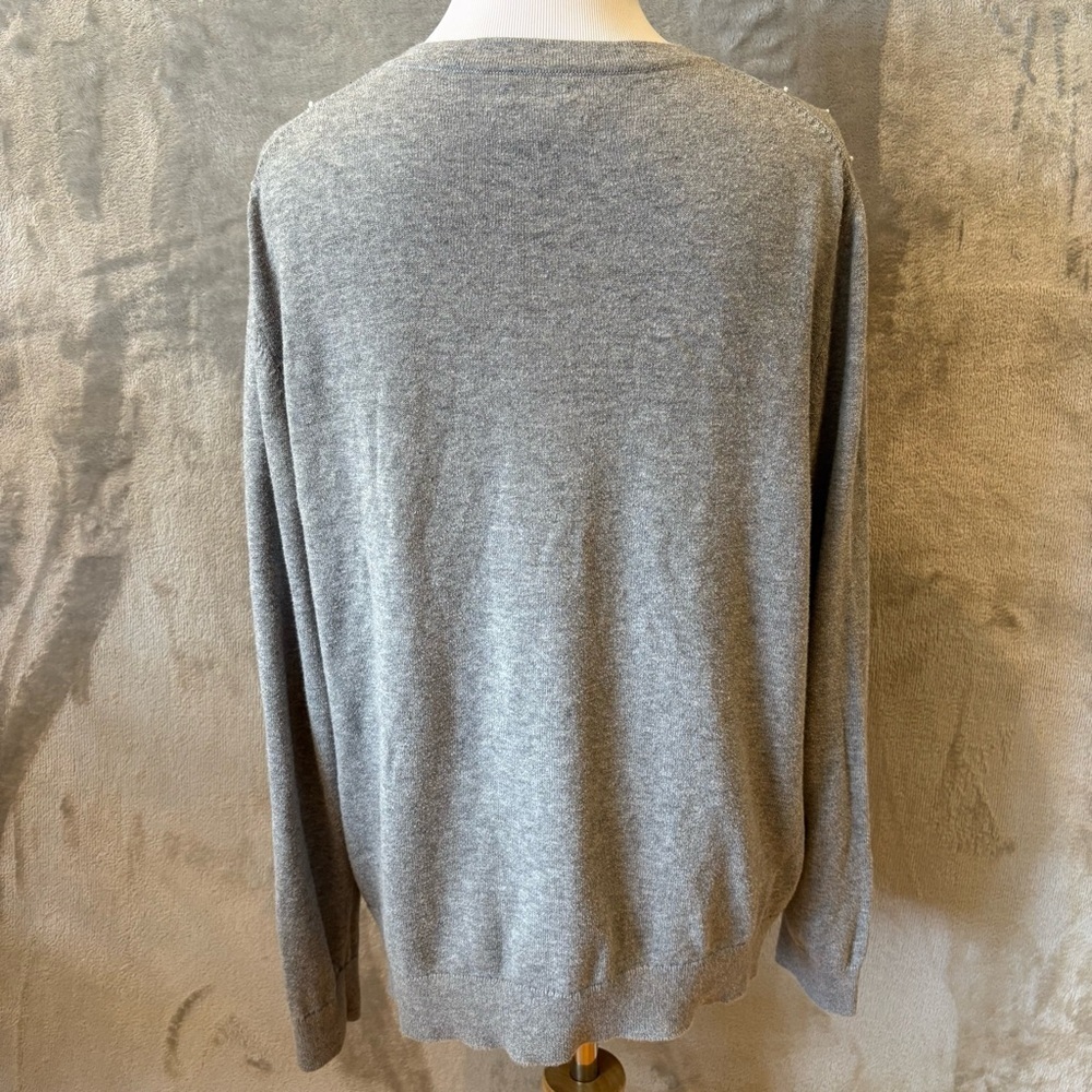 Tommy Hilfiger Pima Cotton Cardigan Sweater Wmn’s - Picture 4 of 8